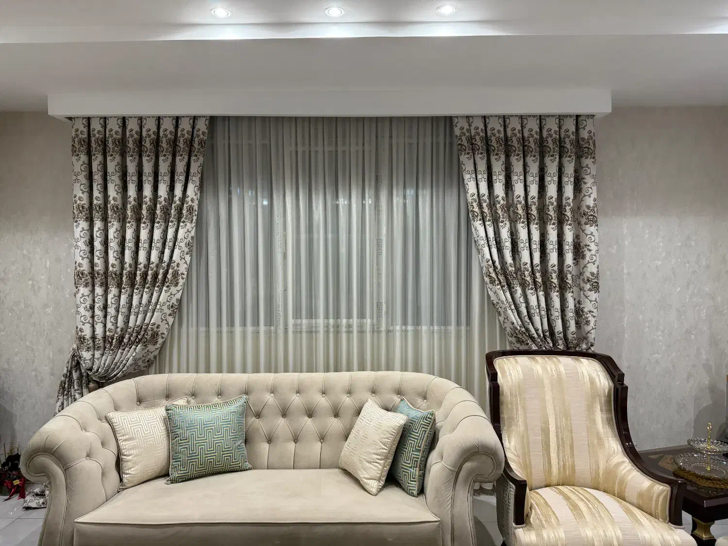 پرده پذیرایی|پرده، رانر، رومیزی|زنجان, |دیوار