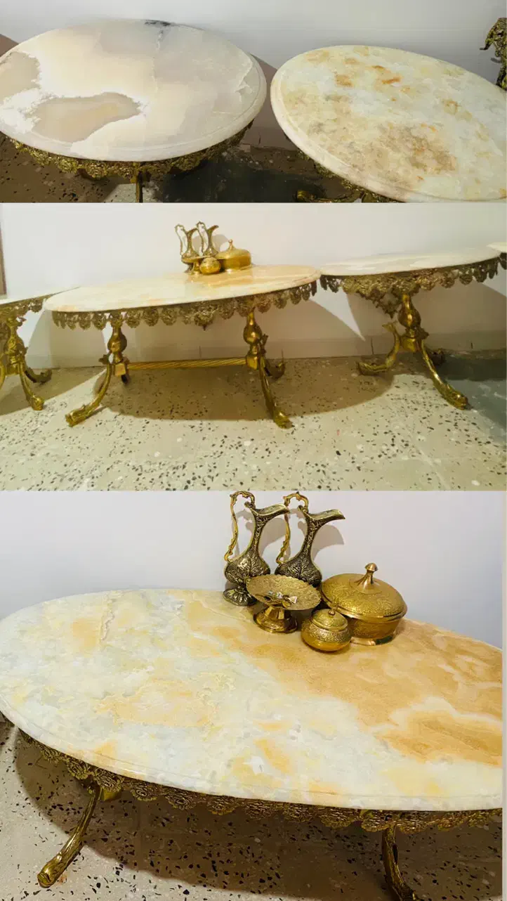 میز و عسلی برنزه|مبلمان خانگی و میز عسلی|کرمانشاه, |دیوار