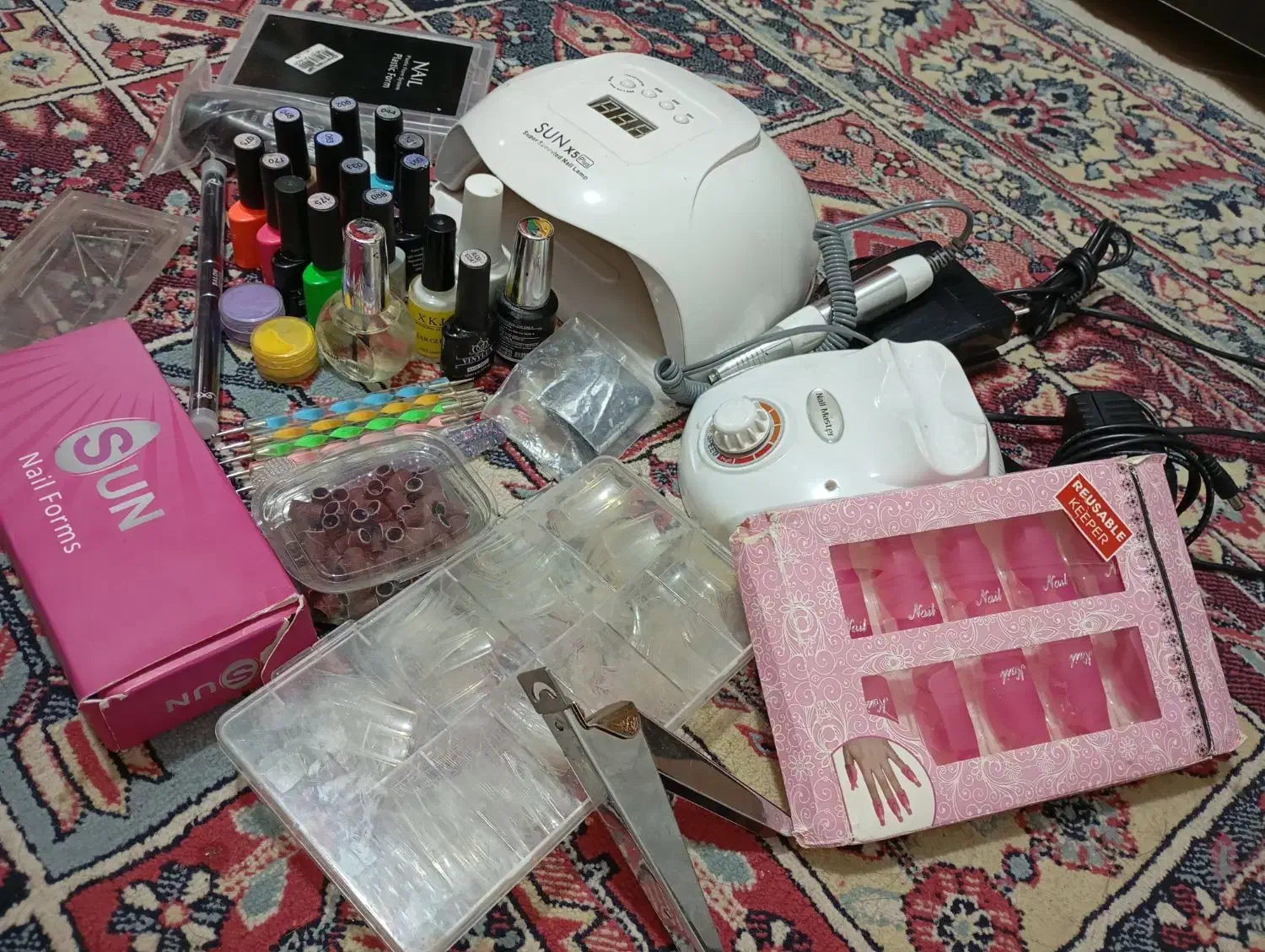 وسایل کاشت ناخن|آرایشی، بهداشتی، درمانی|کرمان, |دیوار