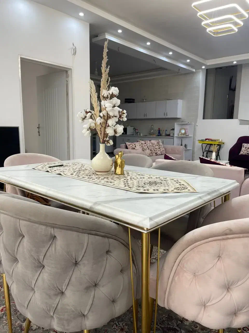 میز ناهار خوری|میز و صندلی غذاخوری|داراب, |دیوار