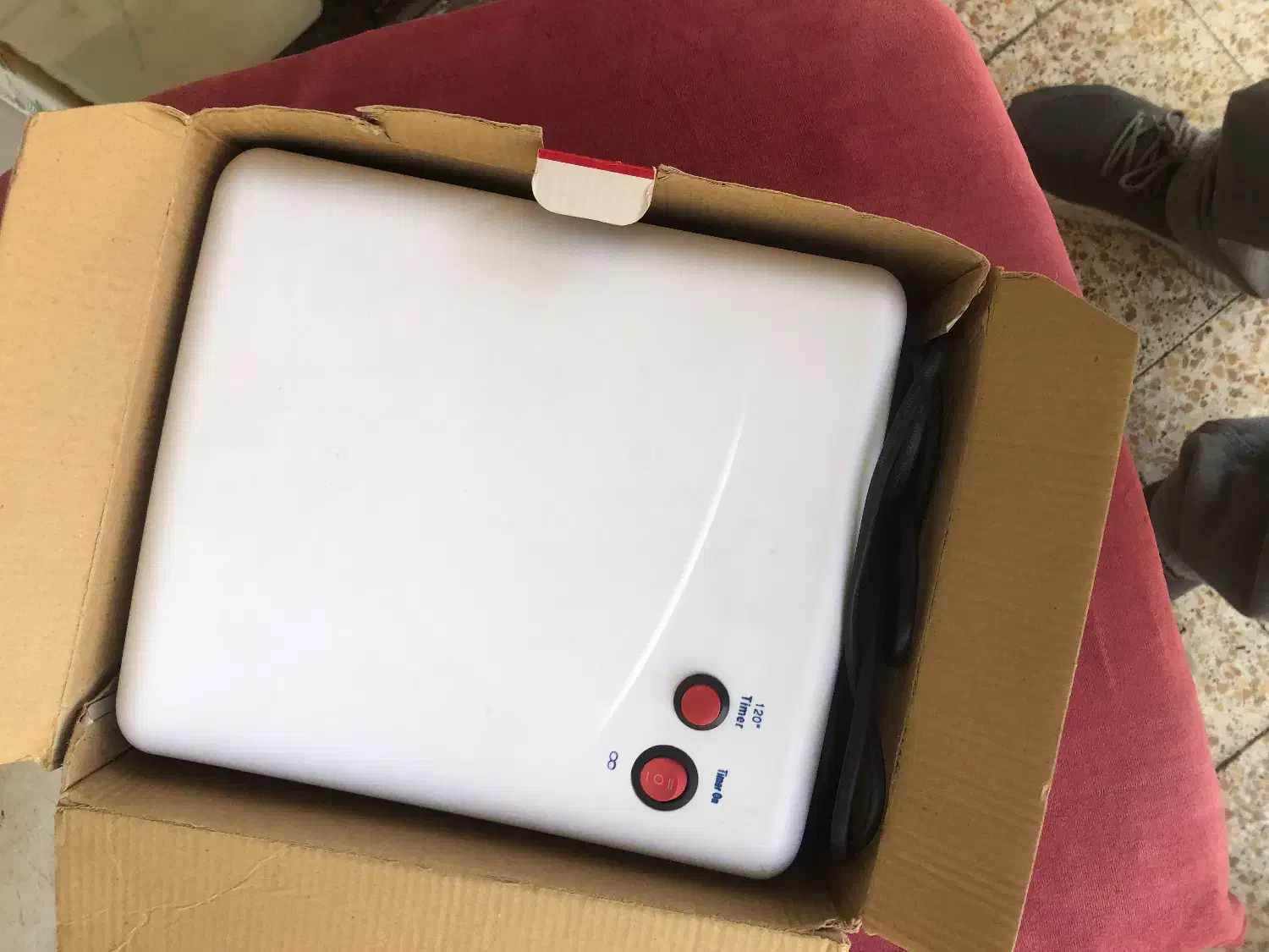 دستگاه ناخن خشک کن|آرایشی، بهداشتی، درمانی|نهاوند, |دیوار