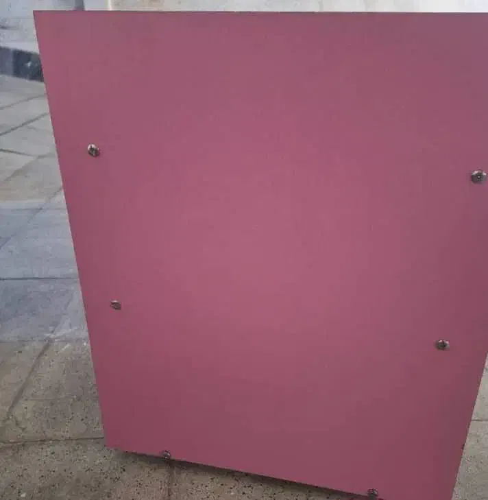 تخت خواب گهوارهای صورتی کودک سالم|تخت و صندلی بچه|ساوه, |دیوار