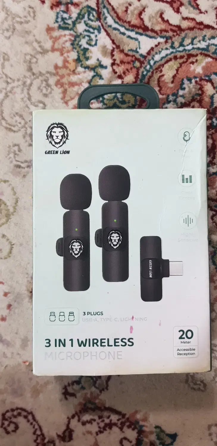 میکروفون وایرلس|لوازم جانبی موبایل و تبلت|صباشهر, |دیوار