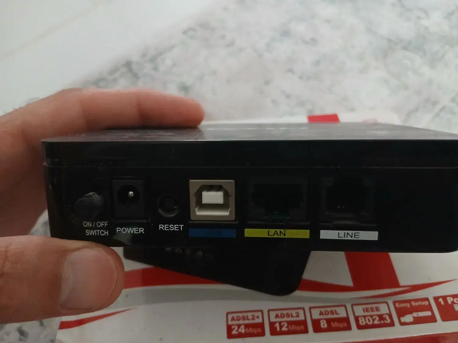 مودم adsl|مودم و تجهیزات شبکه|قم, پردیسان|دیوار