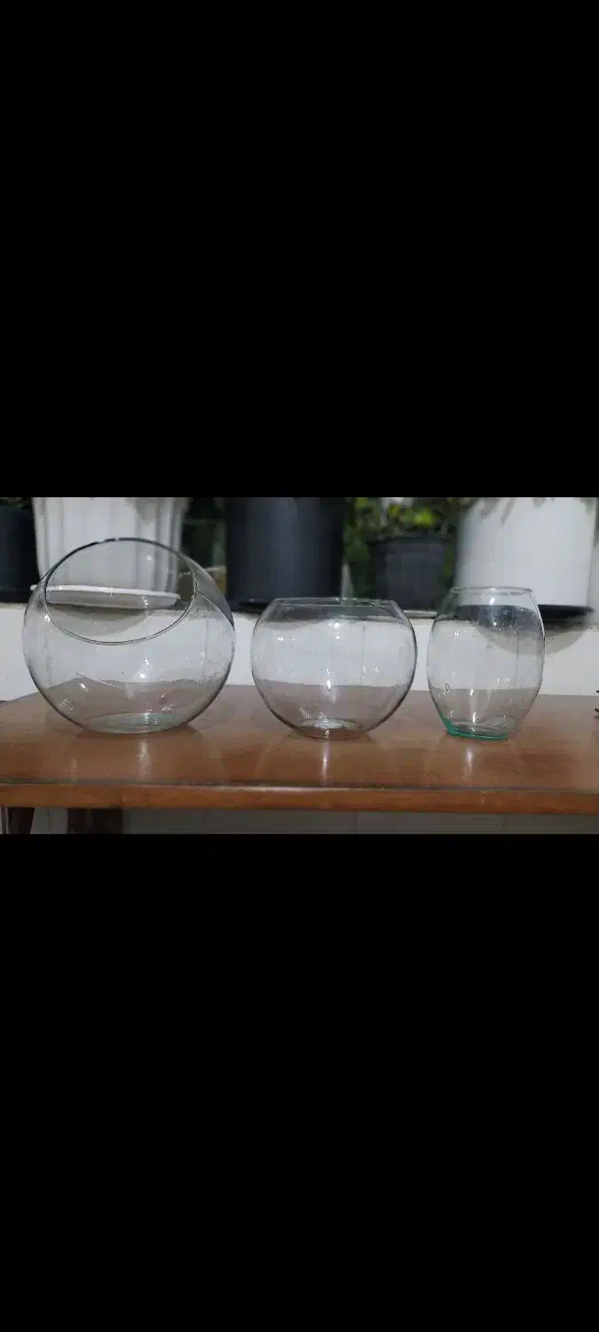 ۴ مدل تنگ شیشه ای|صنایع دستی و سایر لوازم تزئینی|خمینی‌شهر, |دیوار