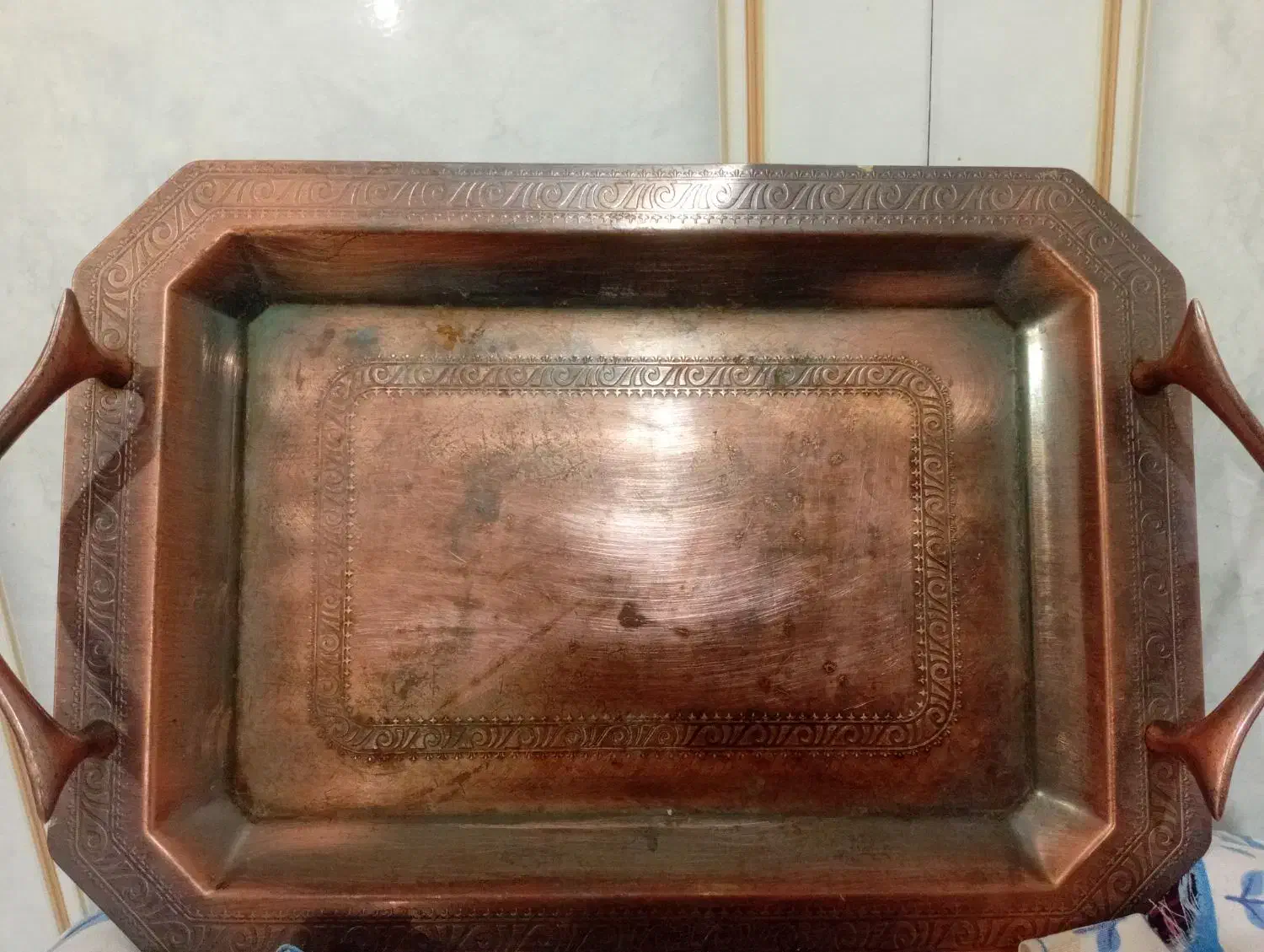 ضروف مسی آشپزخانه|کلکسیون اشیاء عتیقه|خرم‌آباد, |دیوار