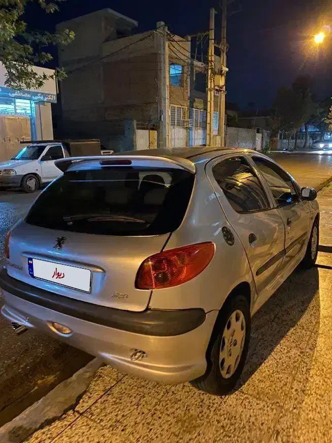 پژو 206تیوفایو زیر خاکی|خودرو سواری و وانت|گنبد کاووس, |دیوار