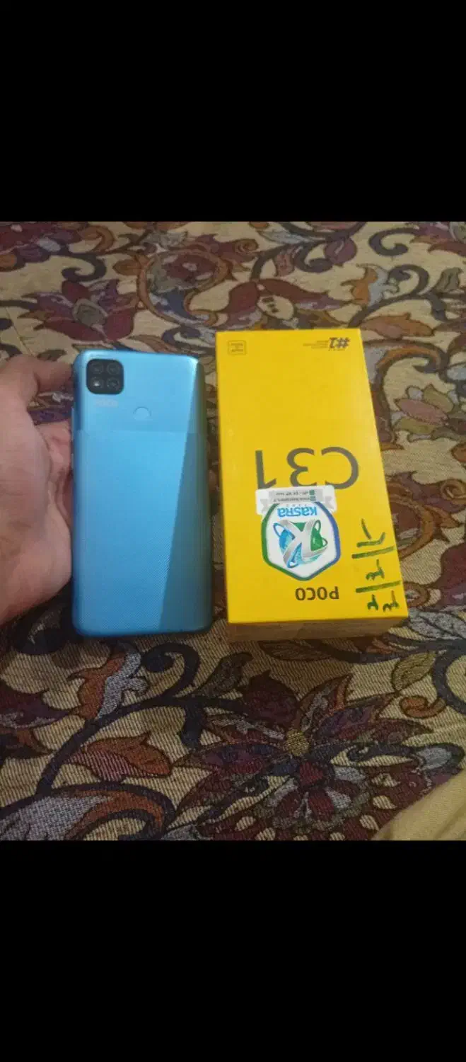 گوشی poco c 31|موبایل|اردبیل, |دیوار