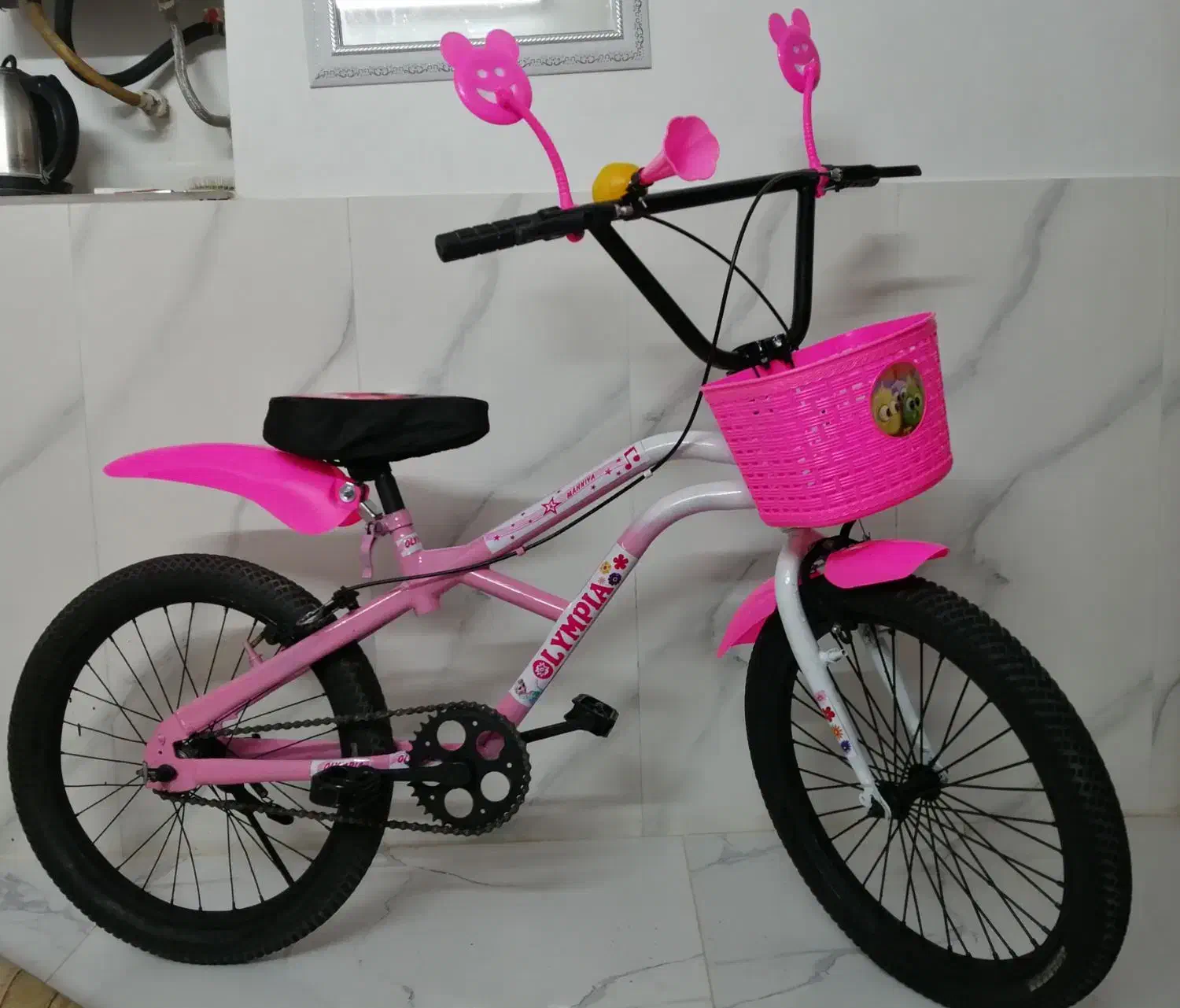 دوچرخه سایز 16 وسایز 20 دخترانه صورتی|دوچرخه، اسکیت، اسکوتر|مشهد, آیت الله کاشانی|دیوار