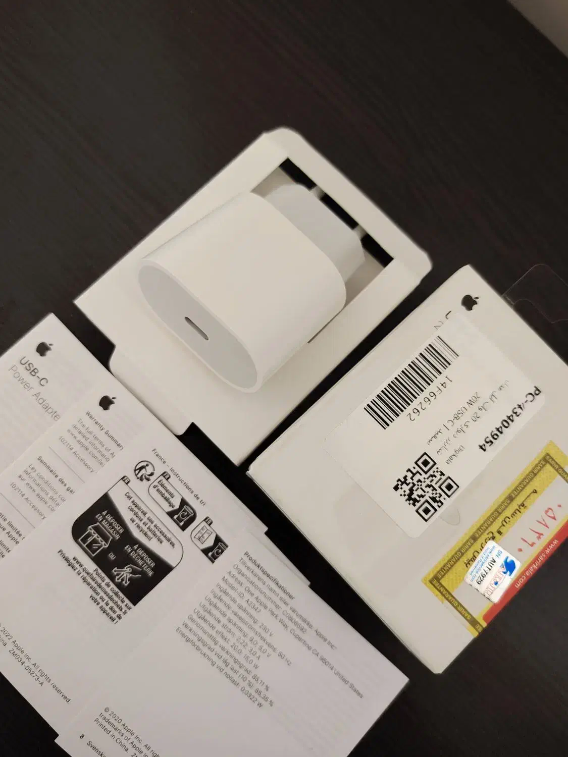 شارژر 20 وات اپل اورجینال|لوازم جانبی موبایل و تبلت|تهران, جی|دیوار