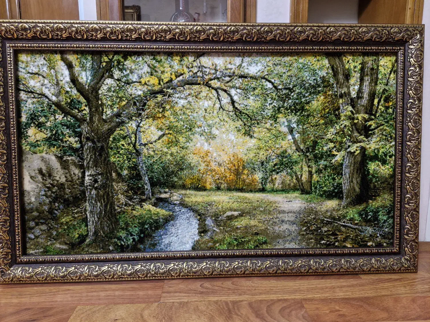 تابلوفرش دستباف تبریز|تابلو فرش|تهران, تهرانپارس غربی|دیوار