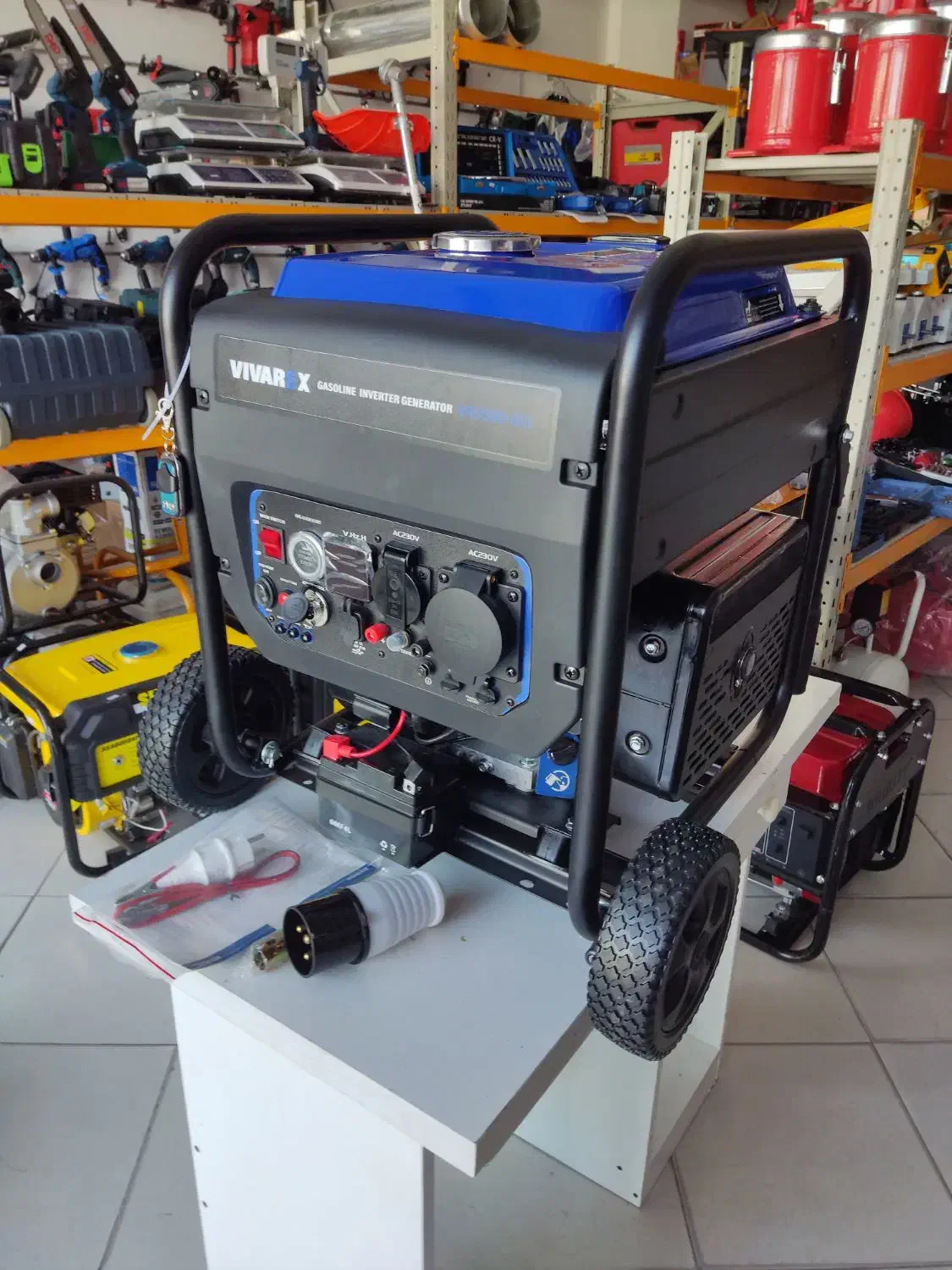 موتور برق اینورتری ۵۵۰۰ سه گانه سوز ریموت دار کیلس|ابزارآلات|بیرجند, |دیوار