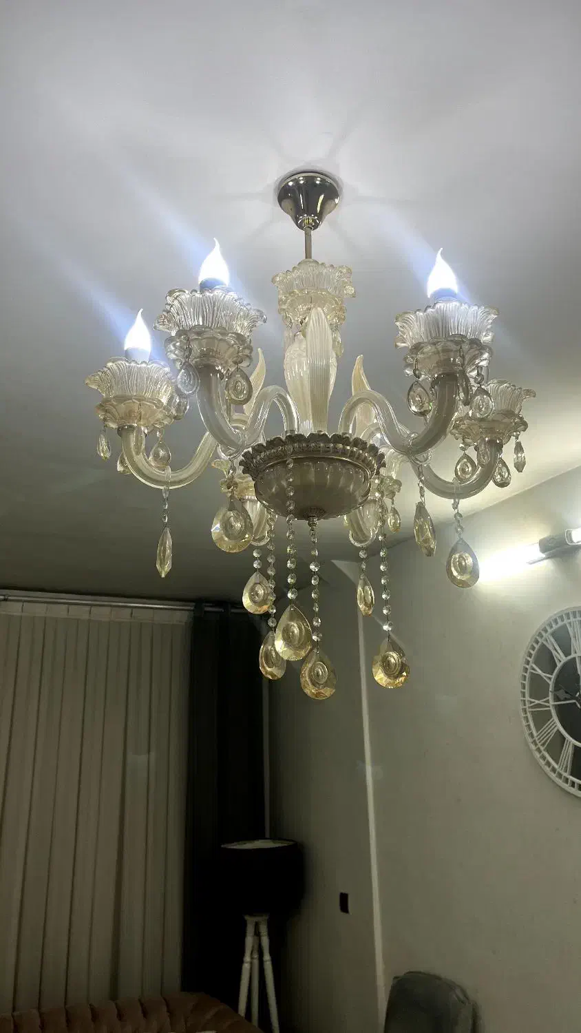 لوستر|لوستر و چراغ آویز|آبیک, |دیوار