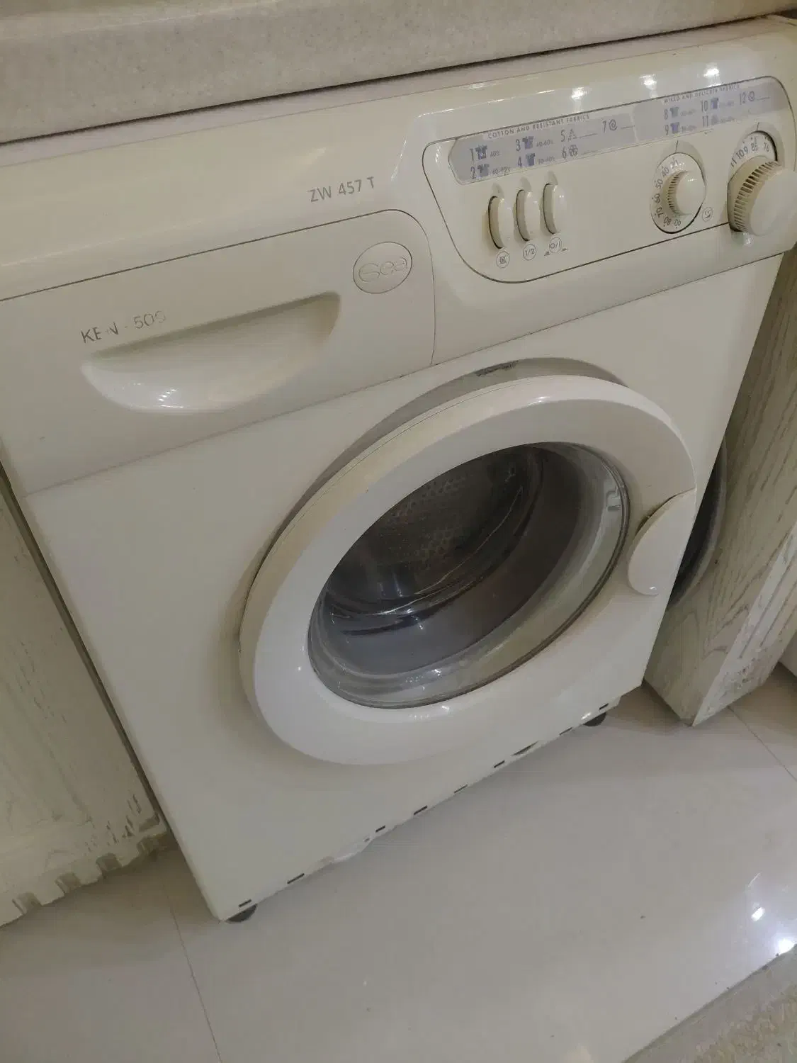 ماشین لباسشویی تمام اتوماتیک زیرووات ایتالیا|ماشین لباسشویی و خشک‌کن لباس|مشهد, آزادشهر|دیوار