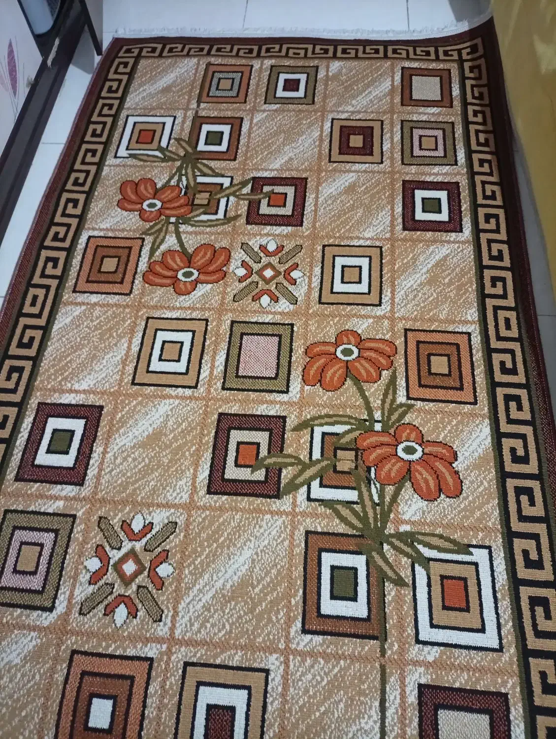 قالیچه دومتر در یک متر سالم تمیز|گلیم، جاجیم، گبه|شیراز, شهرک سراج|دیوار