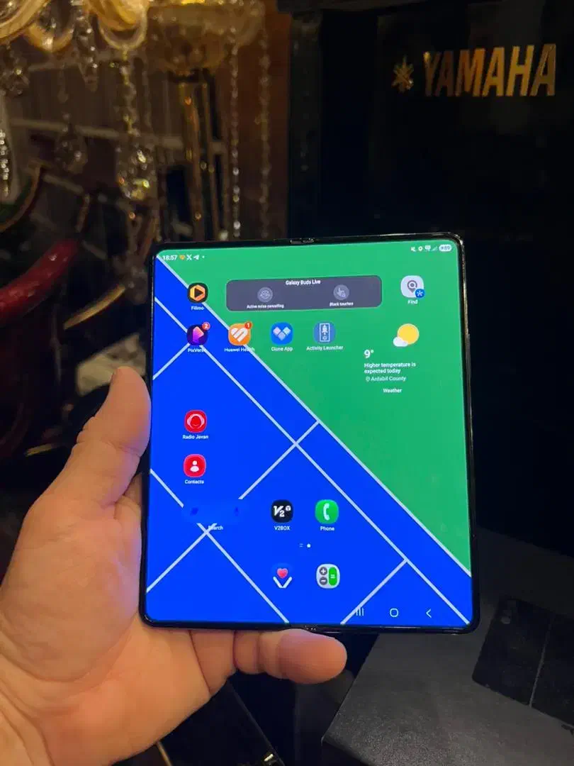 زد فولد ۵ دوسیمکارت و یک ای سیم ۵۱۲ گیگ رام ۱۲|موبایل|اردبیل, |دیوار