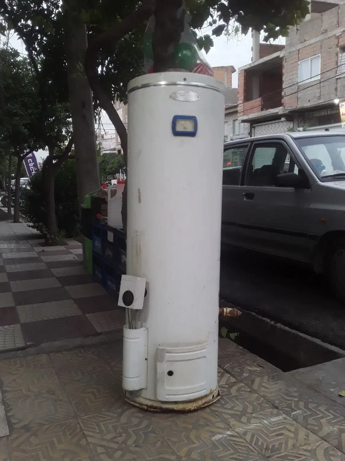 آبگرمکن ۱۱۰ لیتری زمینی ورق نمره ۴ دست ساز|آبگرمکن، پکیج، شوفاژ|گرگان, |دیوار