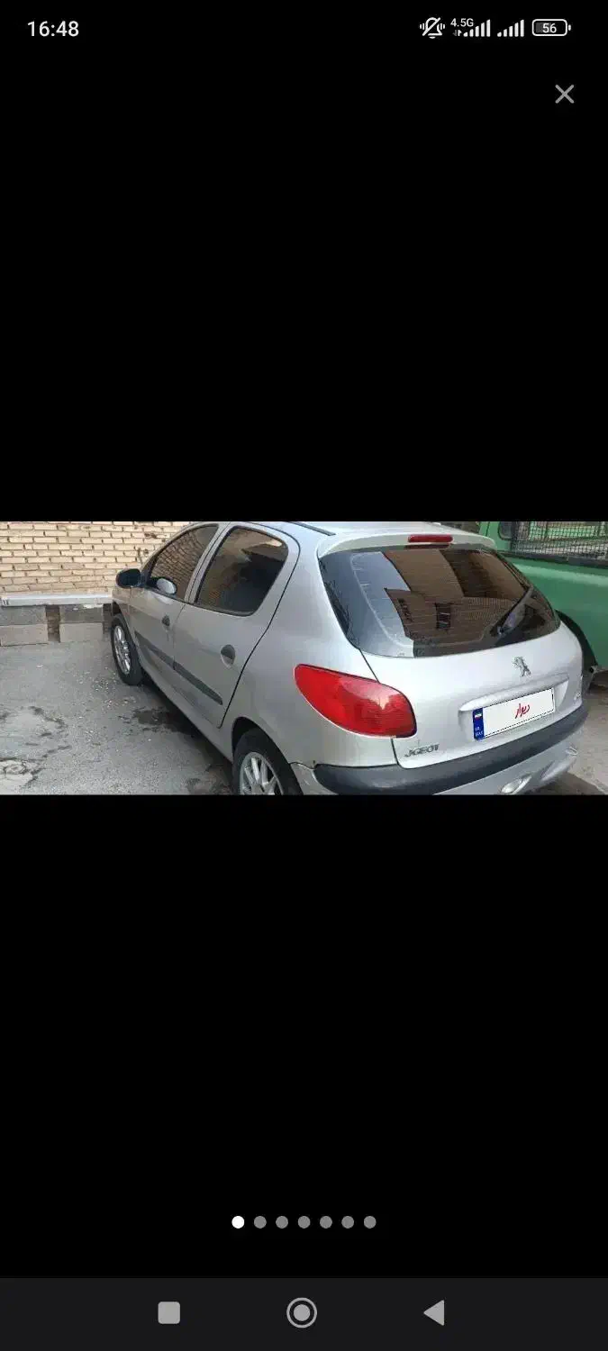 ۲۰۶تیپ ۲سالم وتمیز|خودرو سواری و وانت|اصفهان, هفتون|دیوار