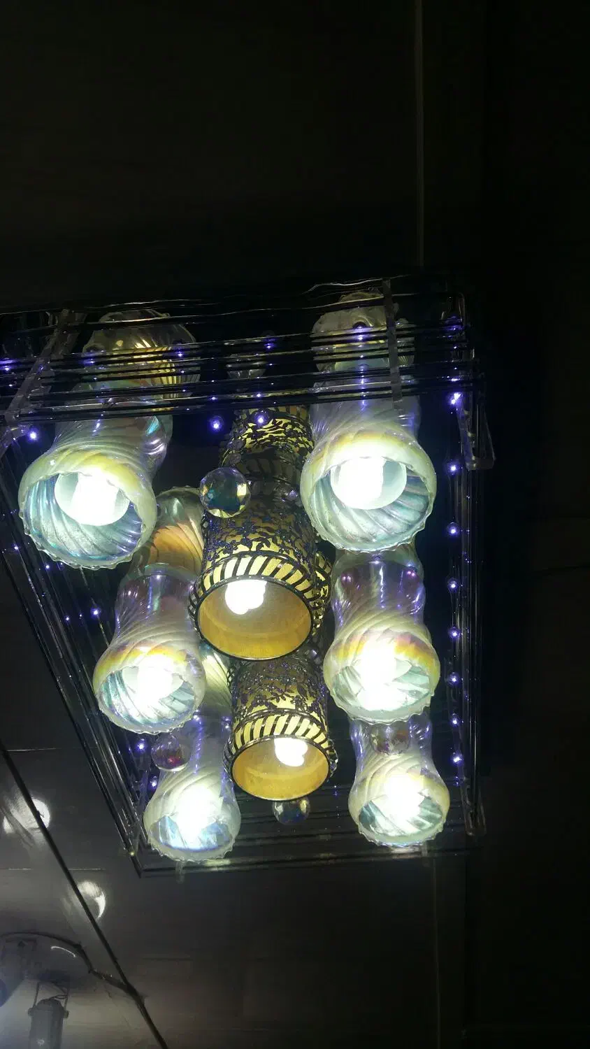 لوستر سقفی مدرن|لوستر و چراغ آویز|خرمشهر, |دیوار