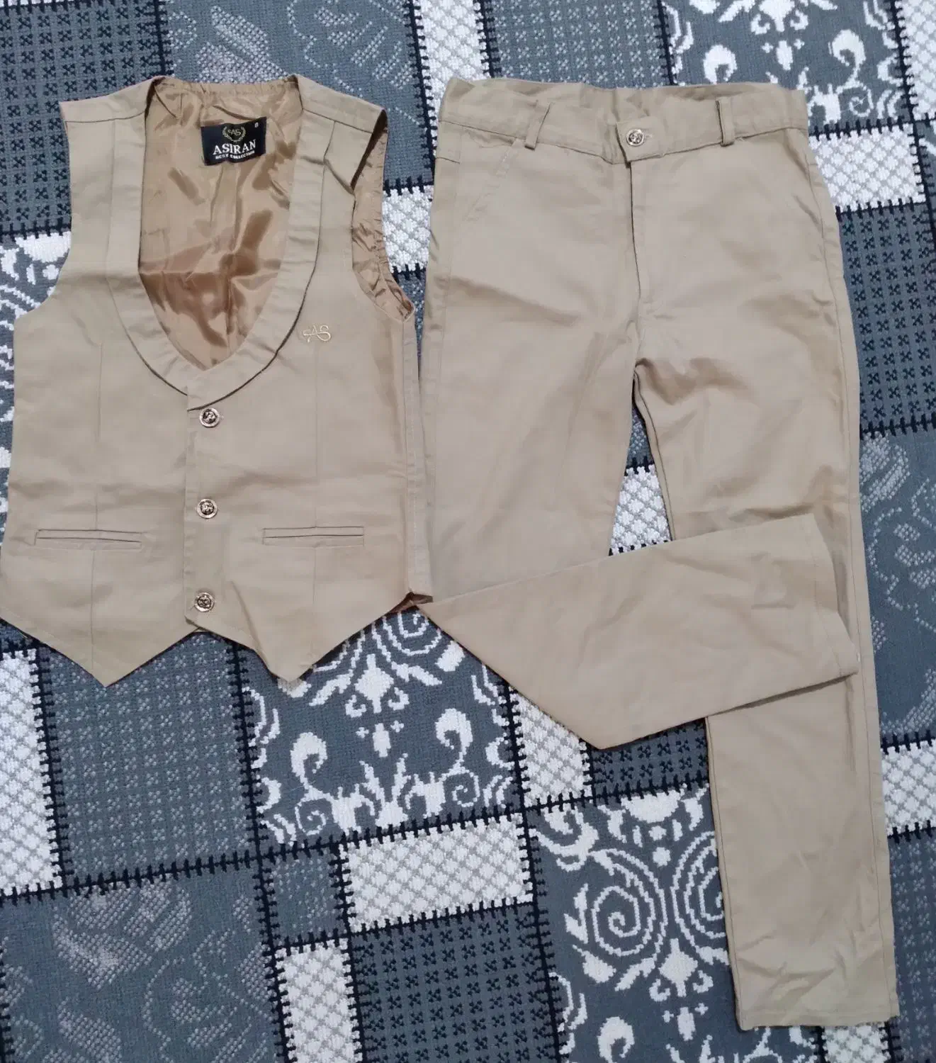 جلیقه وشلوارمجلسی پسرونه|لباس|املش, |دیوار