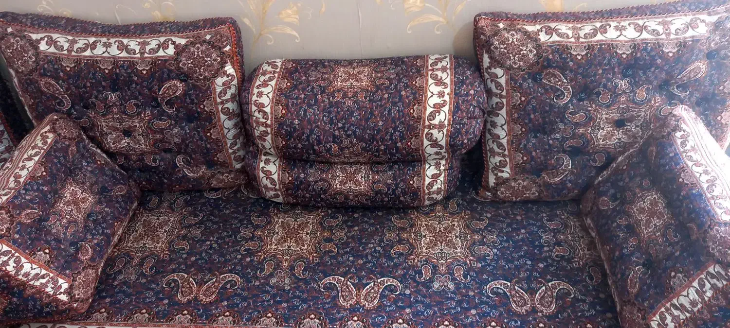 تشکچه ترمه ای|رختخواب، بالش، پتو|بندر کنگان, |دیوار