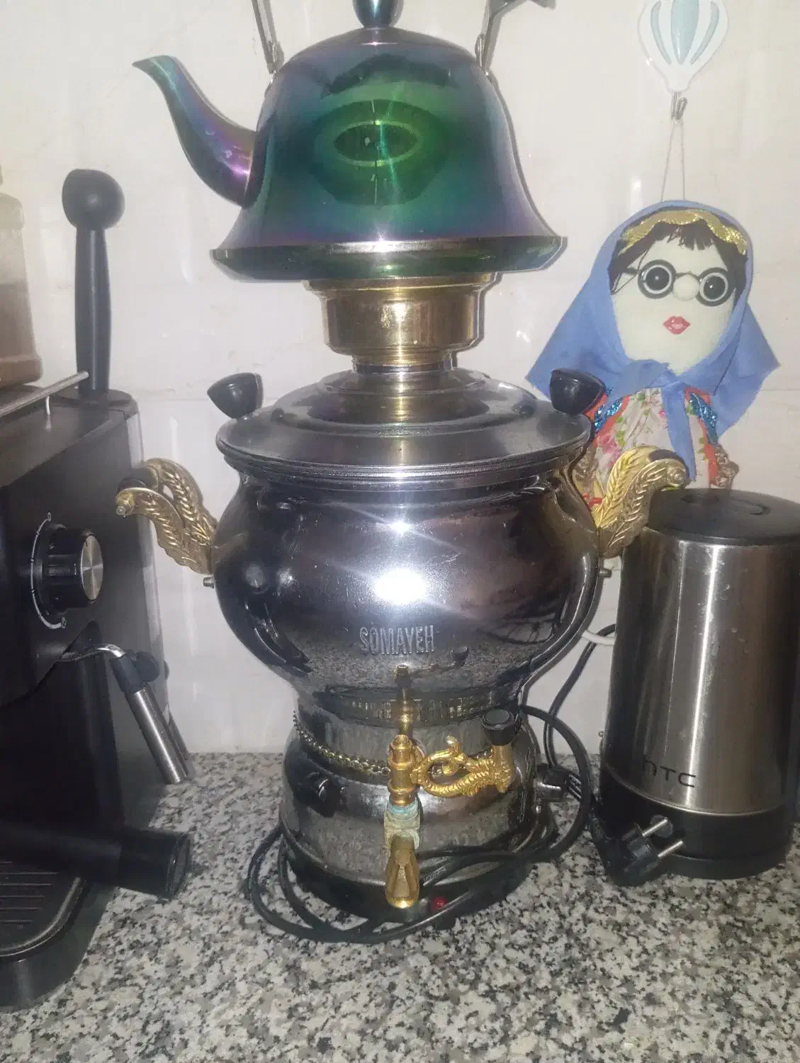 سماوربرقی  در حد نو|سماور، چای‌ساز، قهوه‌ساز|بیرجند, |دیوار