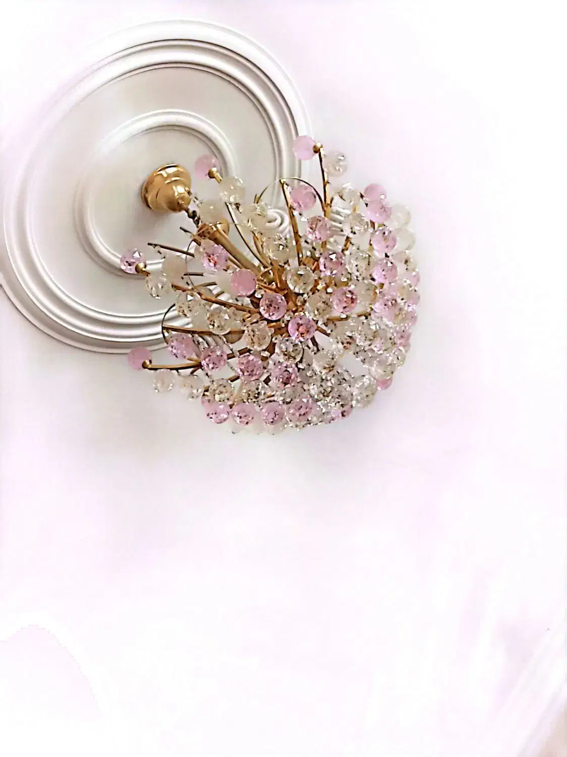 ۲عدد لوستر کریستال ۸شاخه و ۴عدد دیواری کریستال|لوستر و چراغ آویز|کرج, کوی مدرس|دیوار