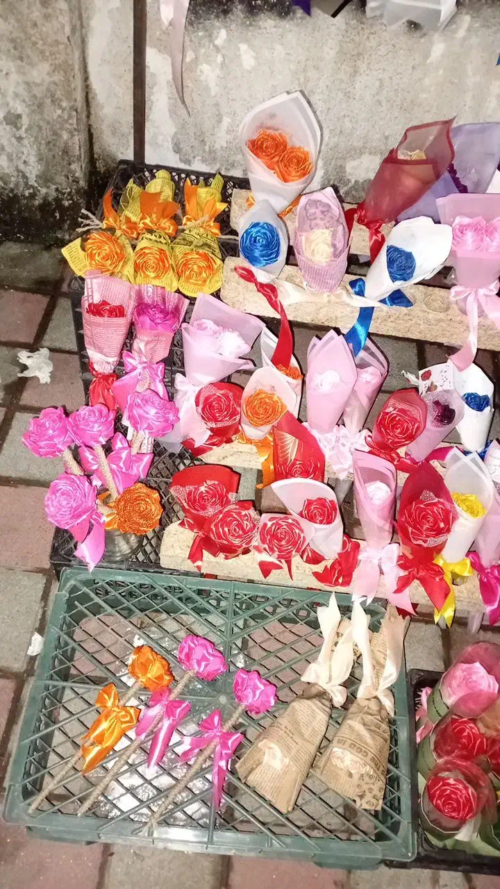 گل روبانی به قیمت مناسب|گل مصنوعی|رضوانشهر, |دیوار