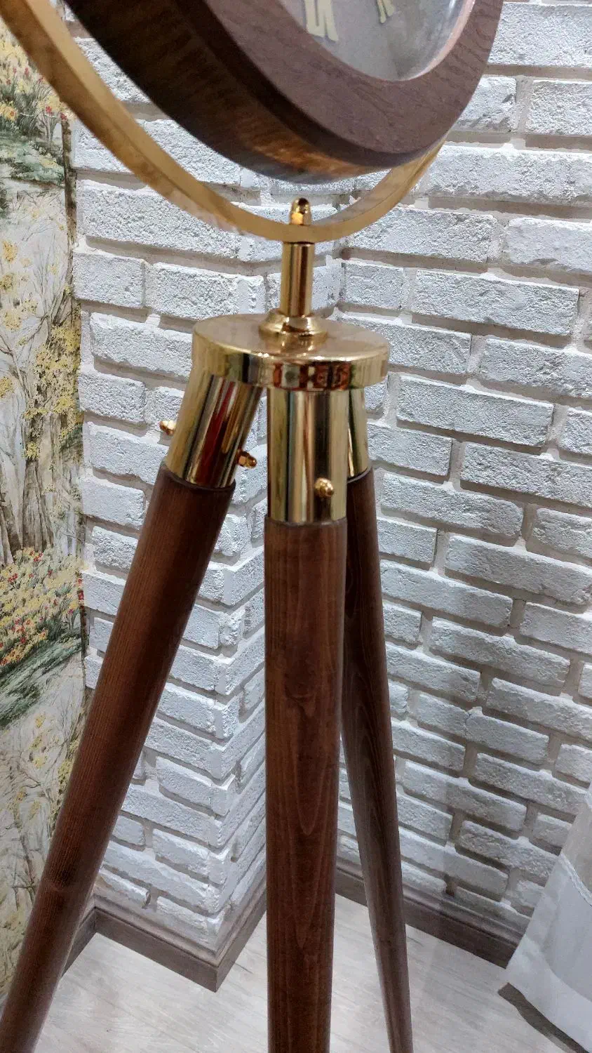 ساعت ایستاده پایه چوب گردو|ساعت دیواری و تزئینی|رشت, رشتیان|دیوار