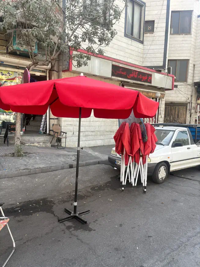 چتر پایه صلیبی هشت ضلعی پروفیل سنگین چادر سایبان|کوهنوردی و کمپینگ|تهران, افسریه شمالی|دیوار