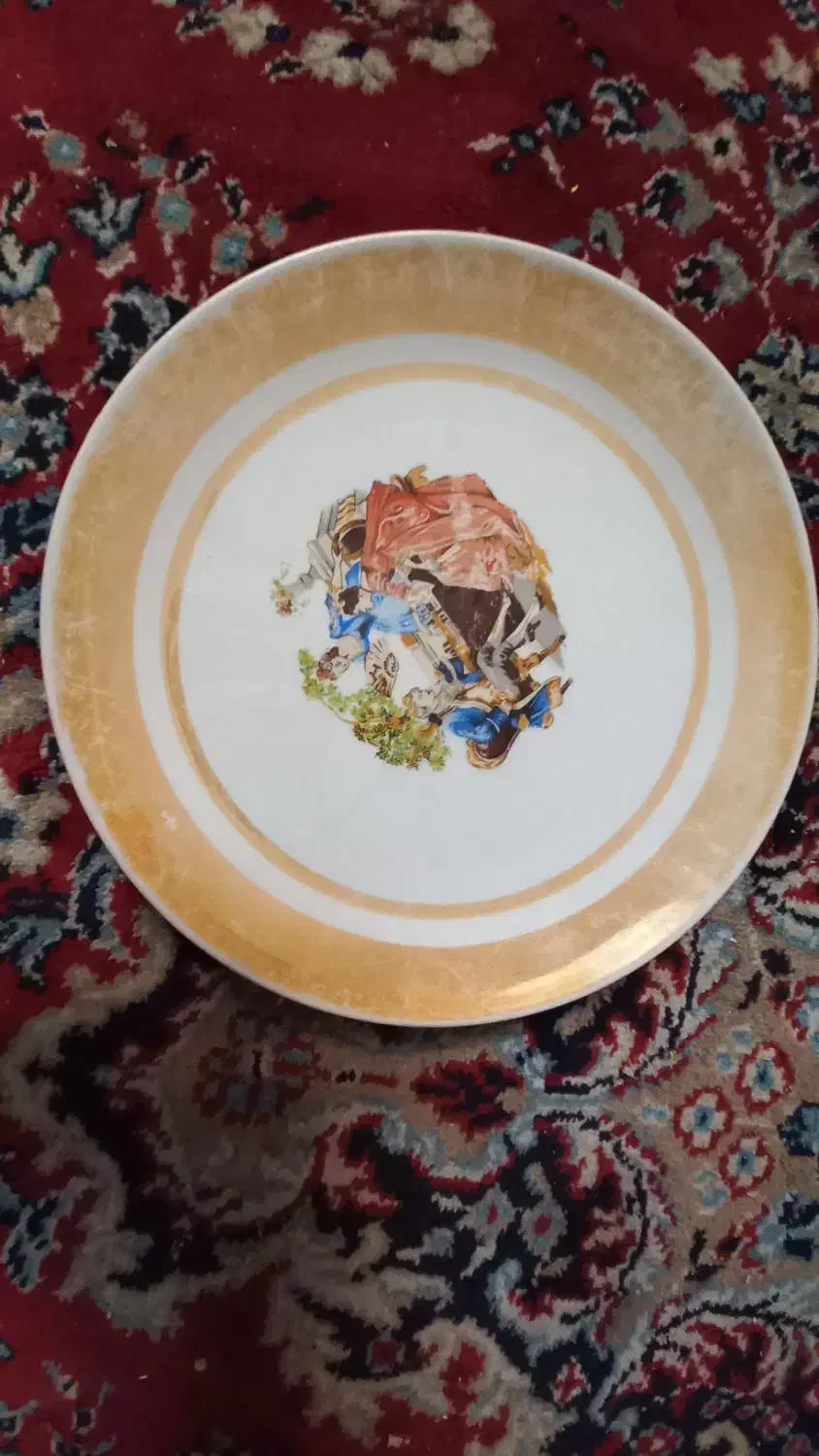 بشقاب عتیقه توافقی|کلکسیون اشیاء عتیقه|کرج, شهرک دریا|دیوار