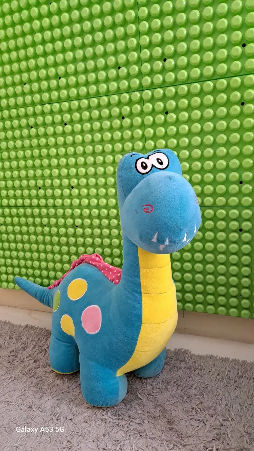 عروسک دایناسور پولیشی نیم متری|اسباببازی|اندیشه, اندیشه فاز ۱|دیوار