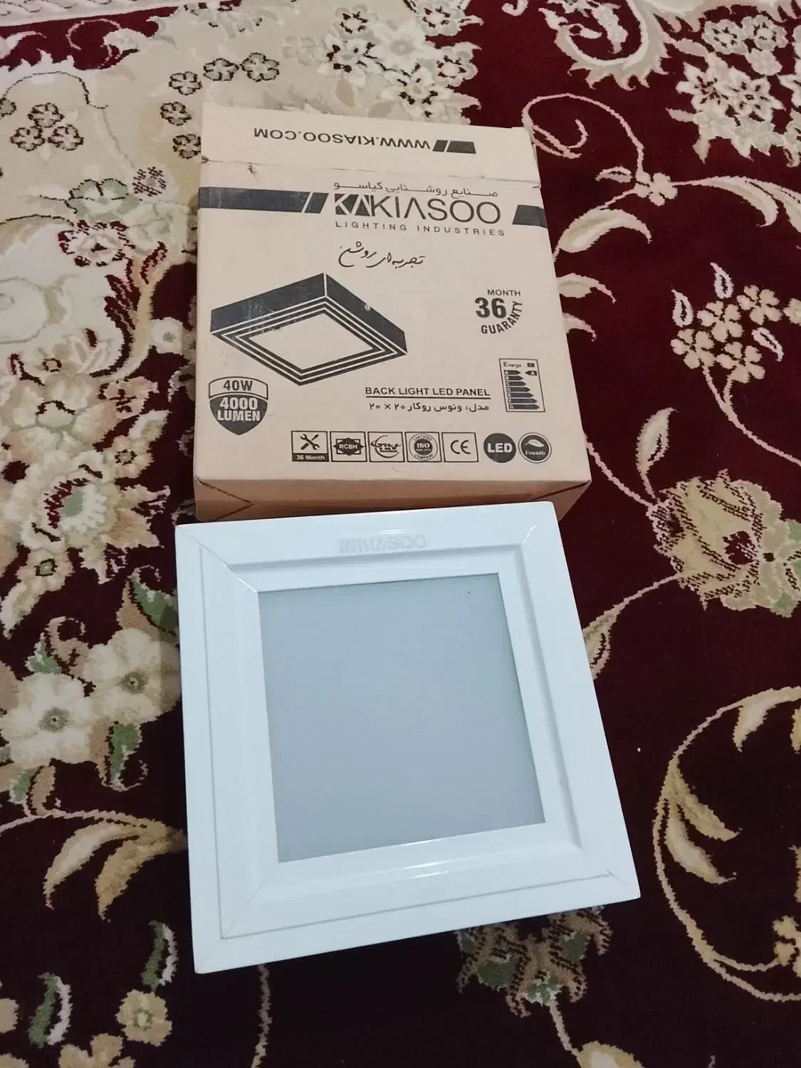 دوعددپرژکتورسفیدنونو|لامپ و چراغ|مبارکه, |دیوار