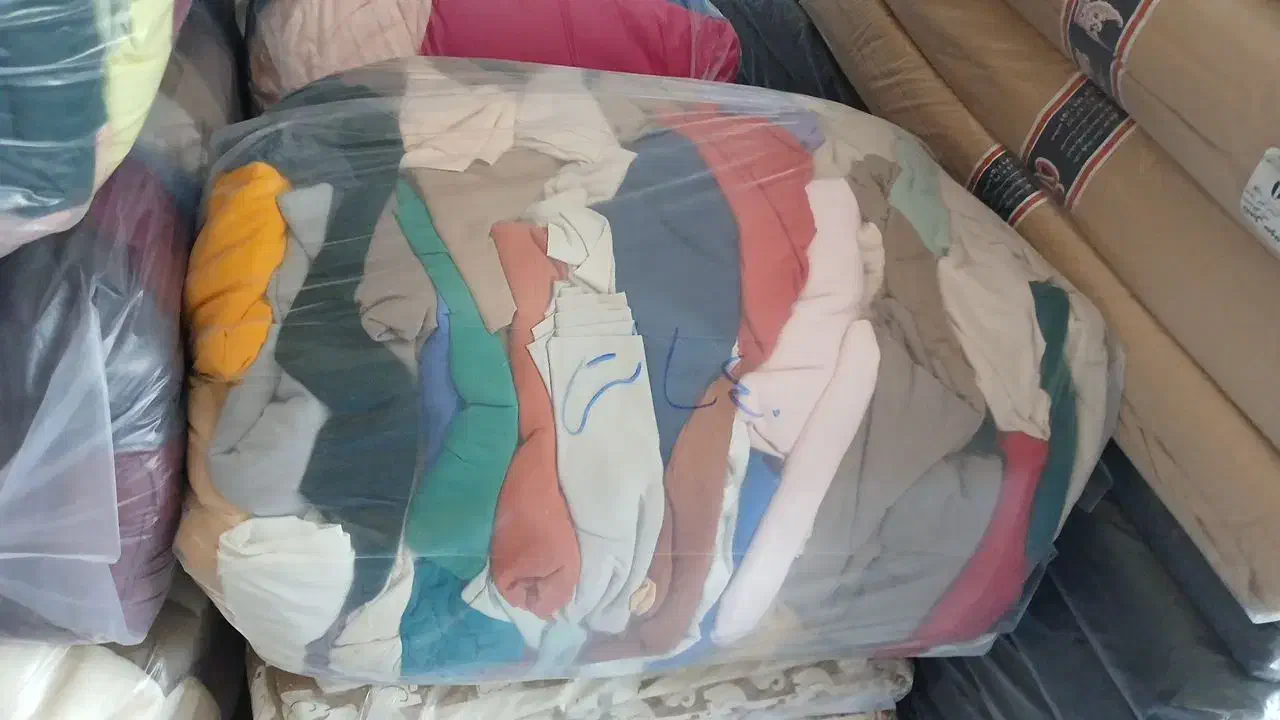 ته طاقه تیکه پارچه ضایعات پارچه|لوازم خیاطی و بافتنی|مشهد, نوده|دیوار