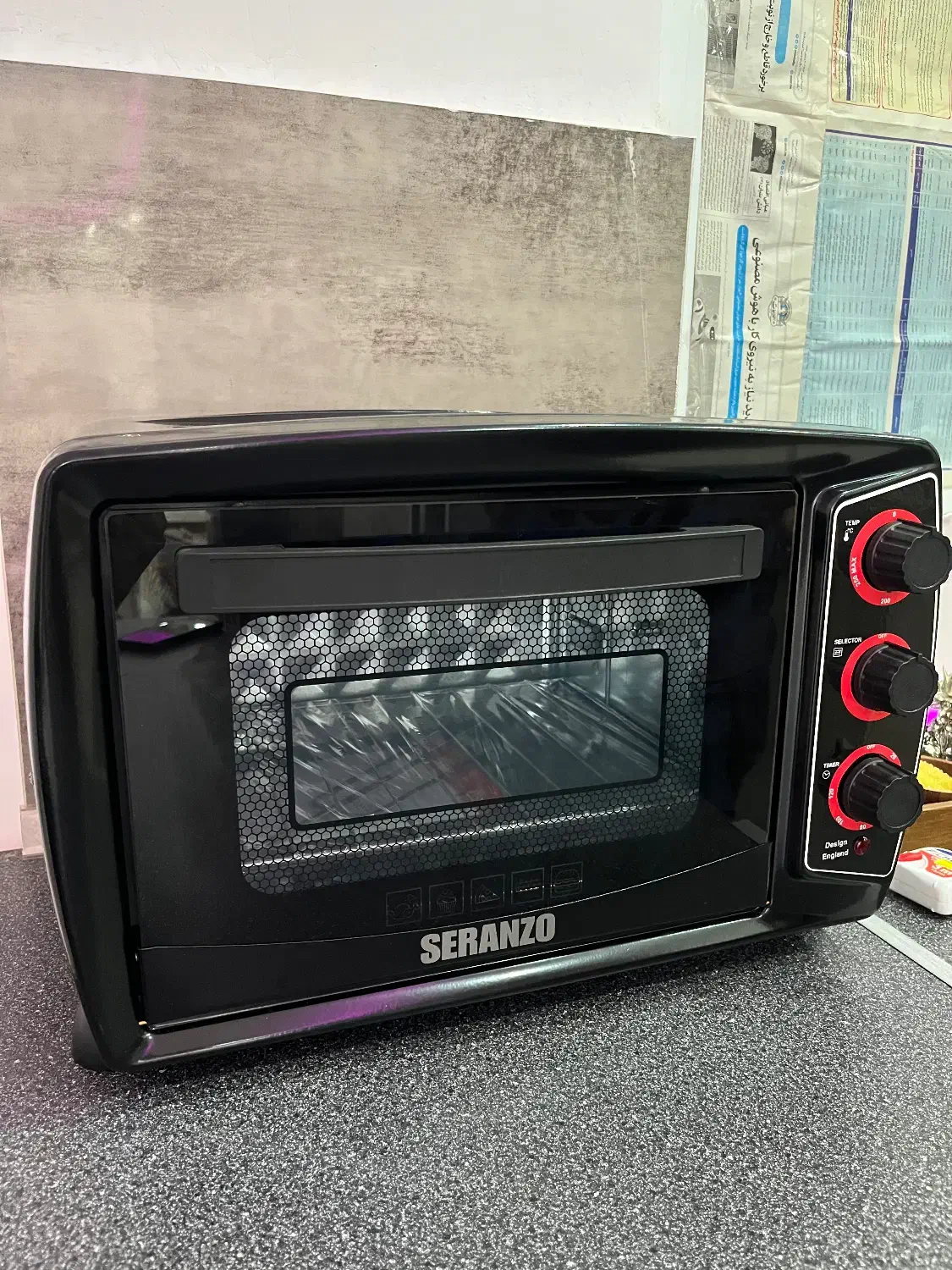 توستر۶۰ لیتری کاملا نو|اجاق گاز و لوازم برقی پخت‌وپز|رشت, دروازه لاکان|دیوار