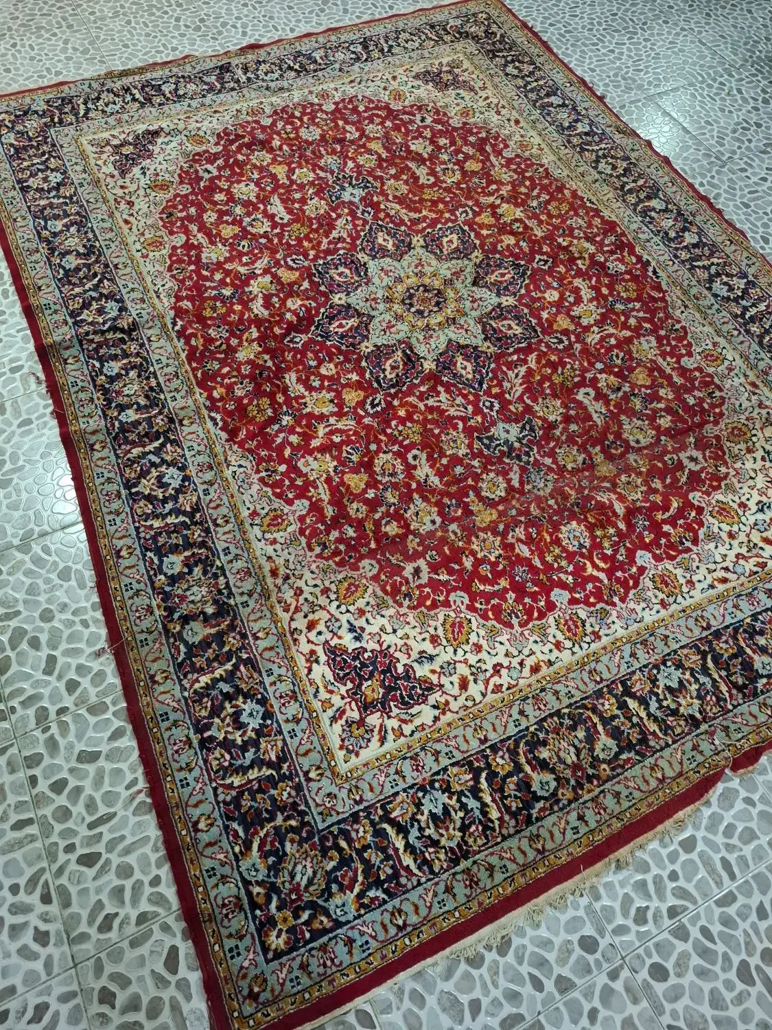 فرش ۹ متری ماشینی|فرش|تبریز, |دیوار