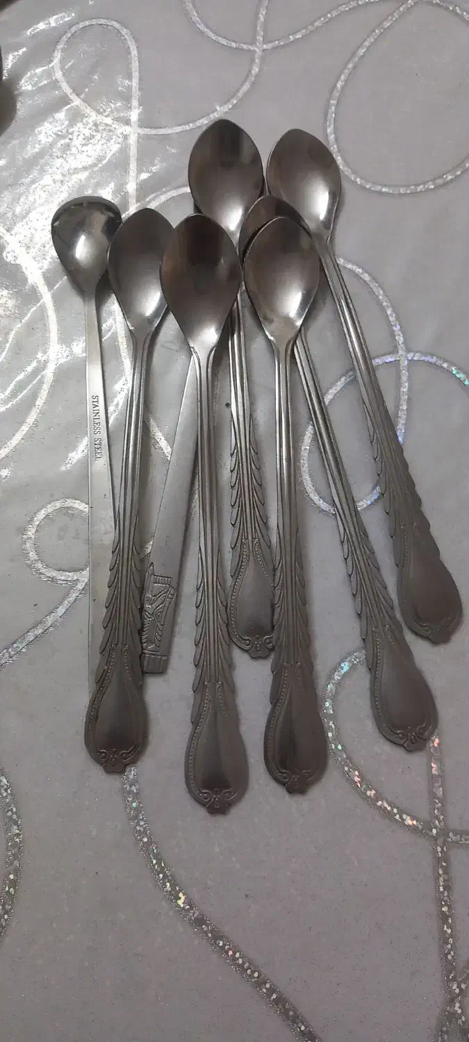 ۹عددقاشق شربت خوری فقط وفقط ۶۰هزارتومان|ظروف سرو و پذیرایی|فردیس, قریشی|دیوار