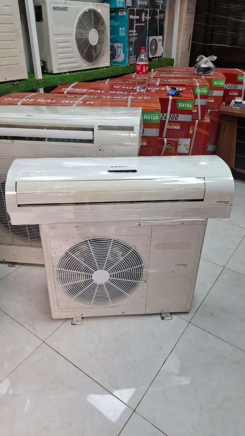 کولرگازی ۲۴۰۰۰ او جنرال درحد/کم کار سرمایش خالی|کولر گازی و فن‌کوئل|محمدشهر, محمدشهر|دیوار