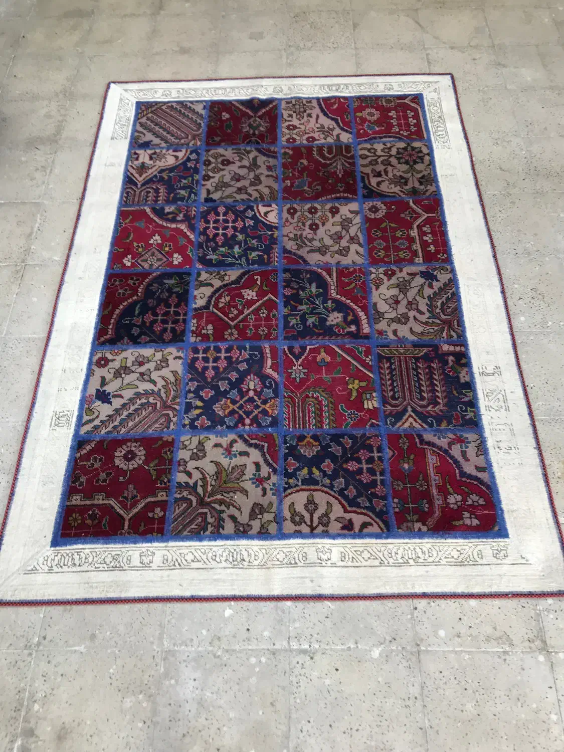 فرش چهلتیکه دست بافت|فرش|کرج, کوی امامیه|دیوار