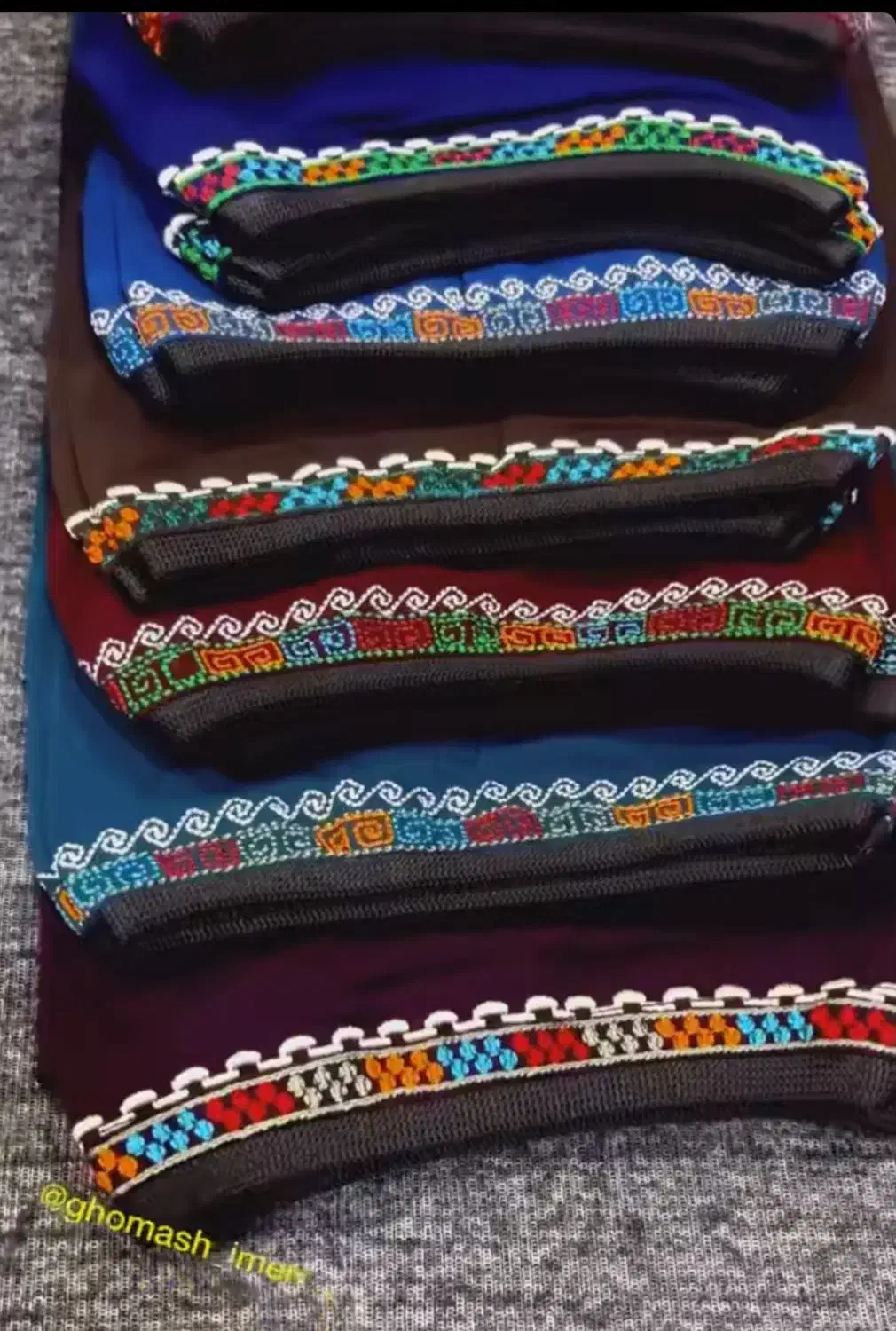 بالاق های نقش زده و پارچه بالاق (شلوار ترکمنی)|لباس|سیجوال, |دیوار