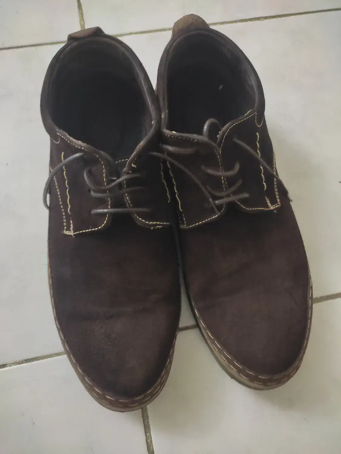 کفش چرم نبوک درجه یک شماره 43|کیف، کفش، کمربند|کرمانشاه, |دیوار