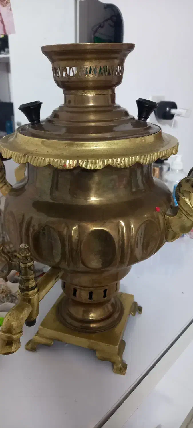 سماور عتیقه|کلکسیون اشیاء عتیقه|بیرجند, |دیوار