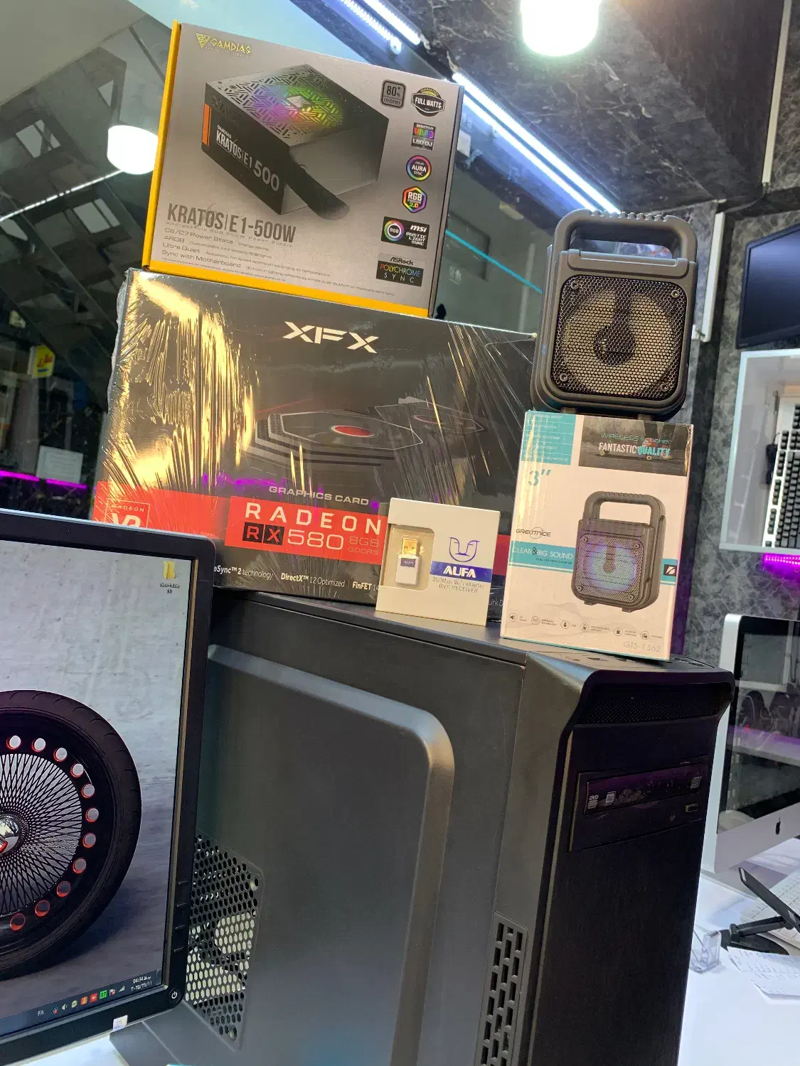 پکیج کامل کامپیوتر  با یک سال گارانتی|رایانه رومیزی|اهواز, گلستان|دیوار