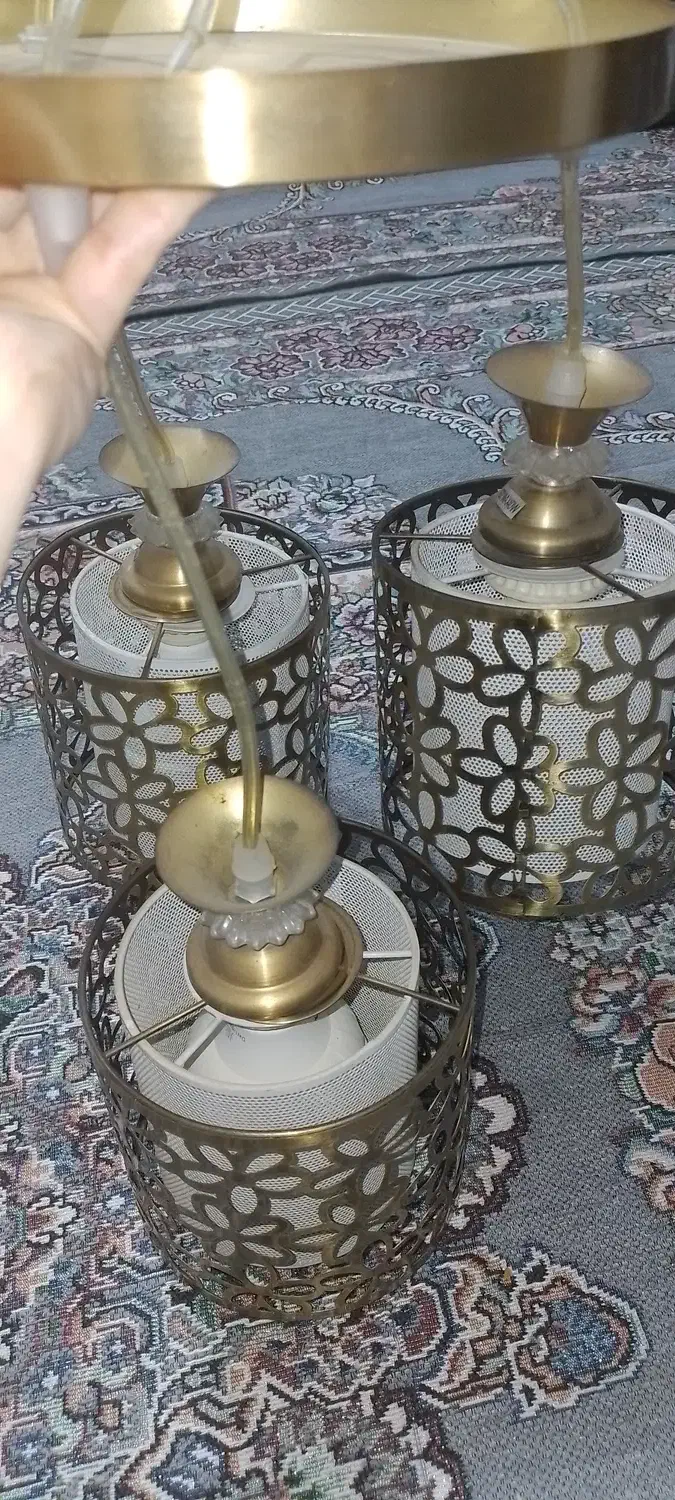 لوسترسه شاخه|لوستر و چراغ آویز|کرج, آق تپه|دیوار