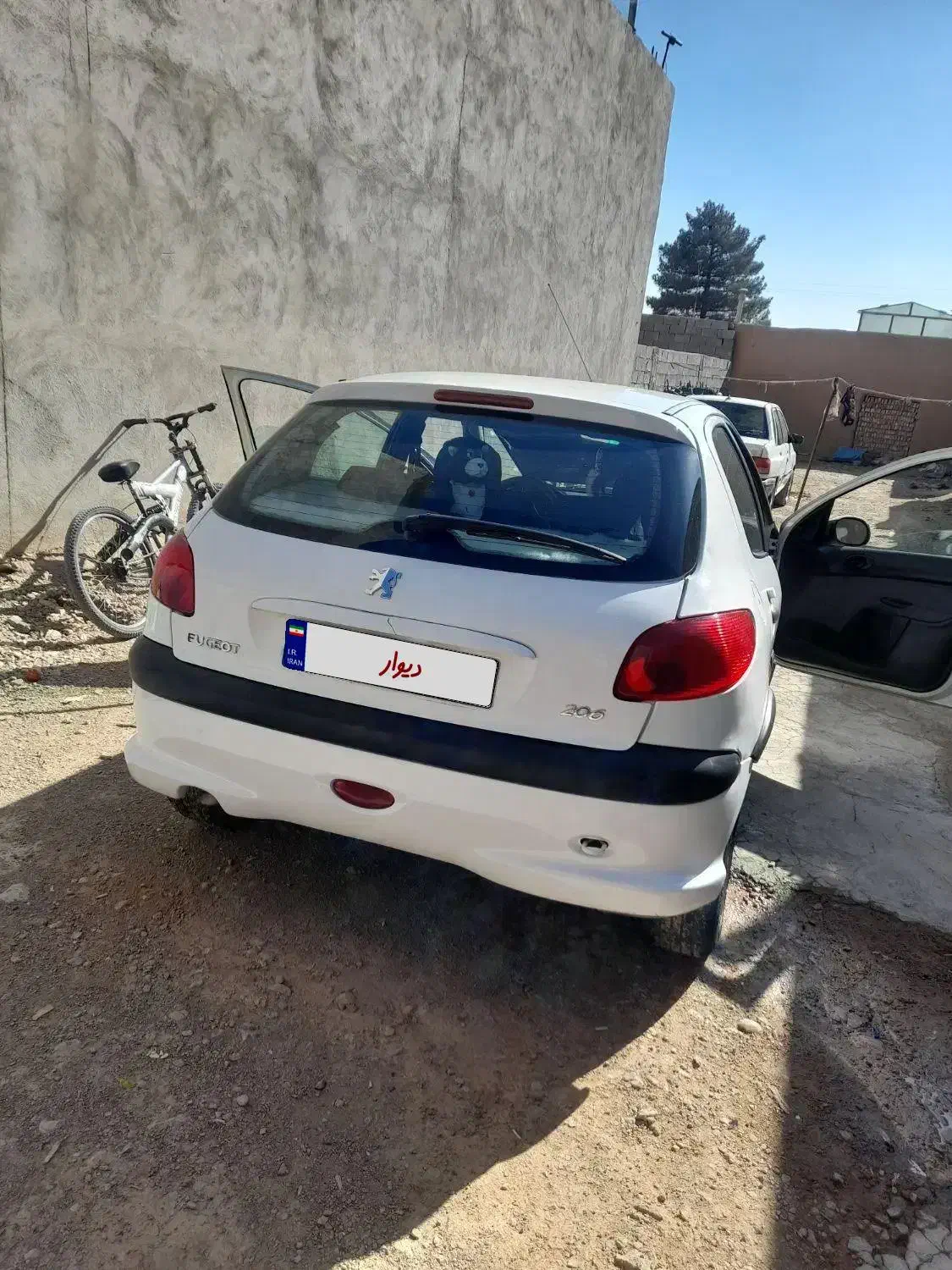 ۲۰۶تیپ ۲|خودرو سواری و وانت|آباده, |دیوار