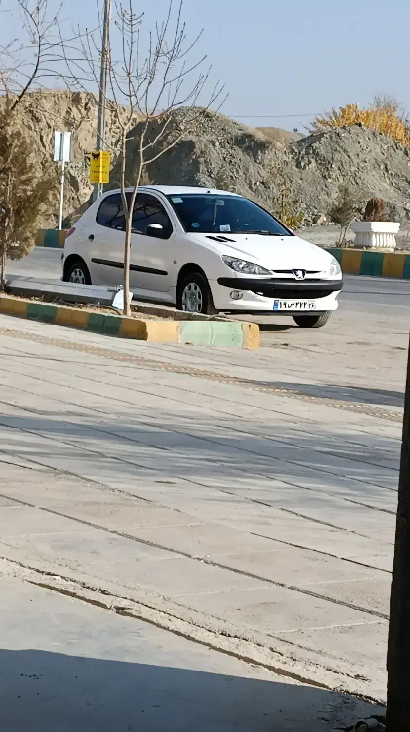 206 تیپ 2 مدل 85 سفید صدفی|خودرو سواری و وانت|بجنورد, |دیوار