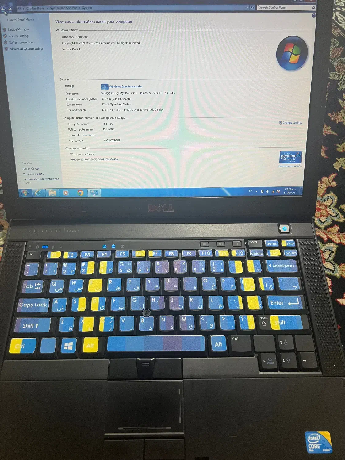 لپتاب دل|رایانه همراه|مشهد, محمدآباد|دیوار