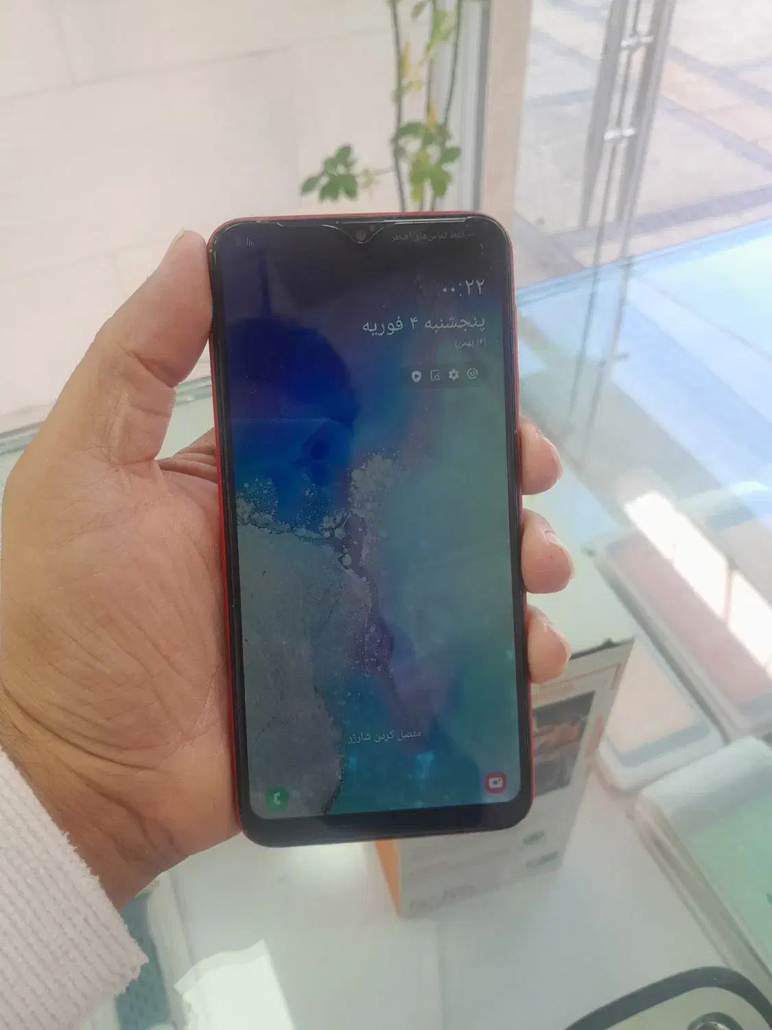 گوشی سامسونگ سالم و لوازم تکمیل|موبایل|شاهرود, |دیوار