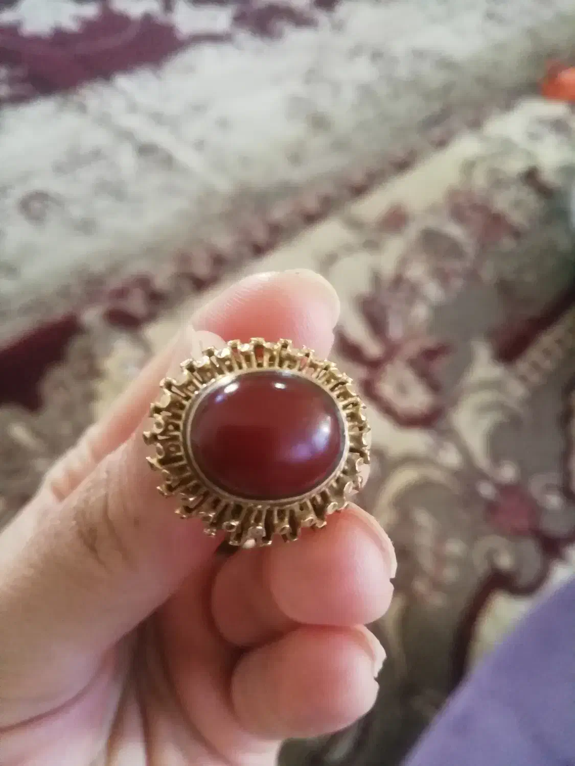 انگشتر طلای قدیمی|جواهرات|سبزوار, طبرسی (جعفرآباد)|دیوار