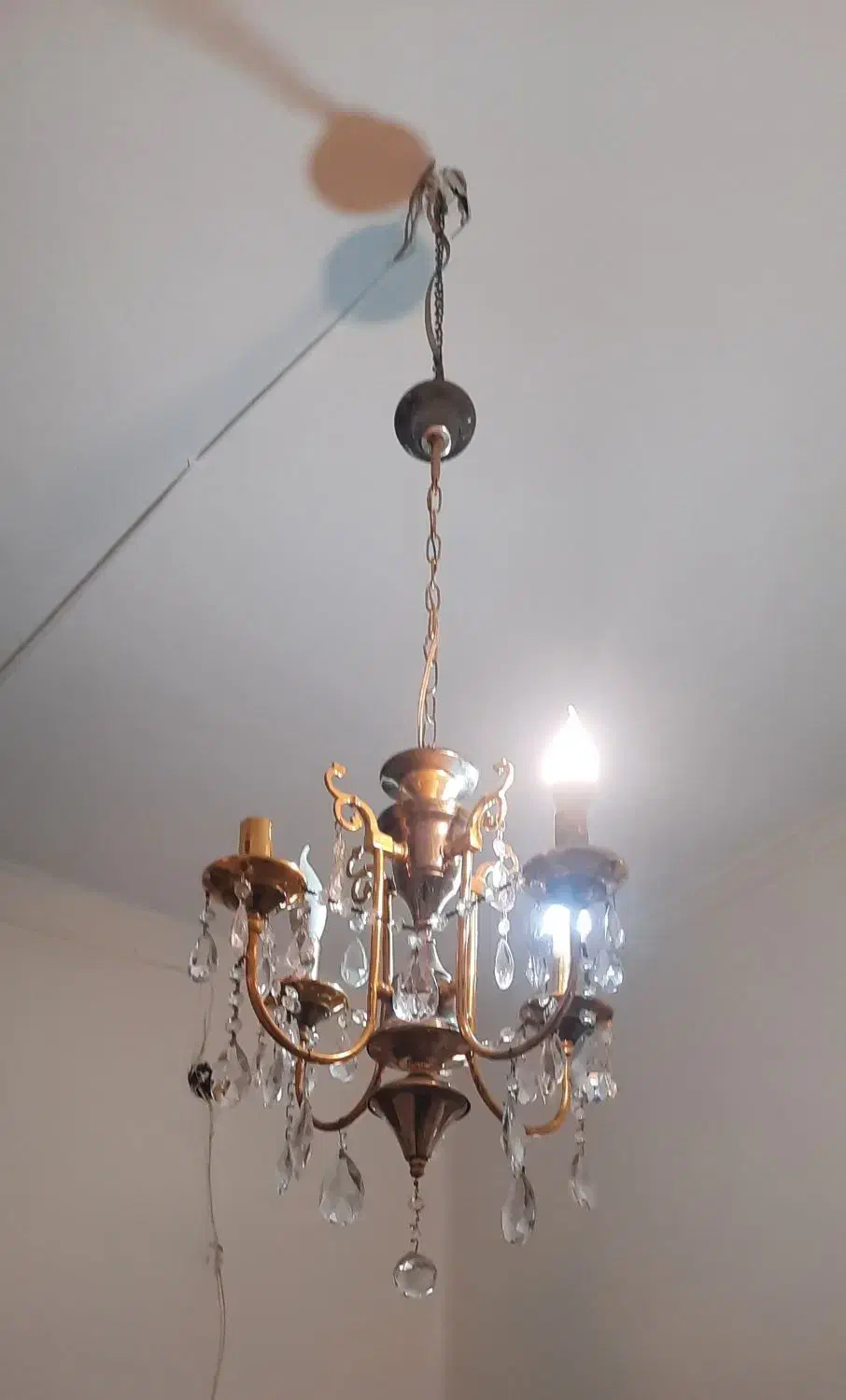 لوستر فلزی|لوستر و چراغ آویز|تبریز, |دیوار